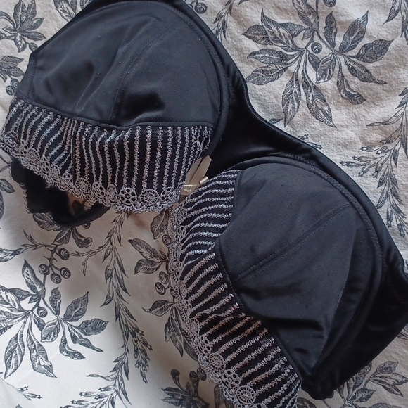 2 Black Shelf Bras 32G -Parfait by Affinitas - Picture 3 of 8